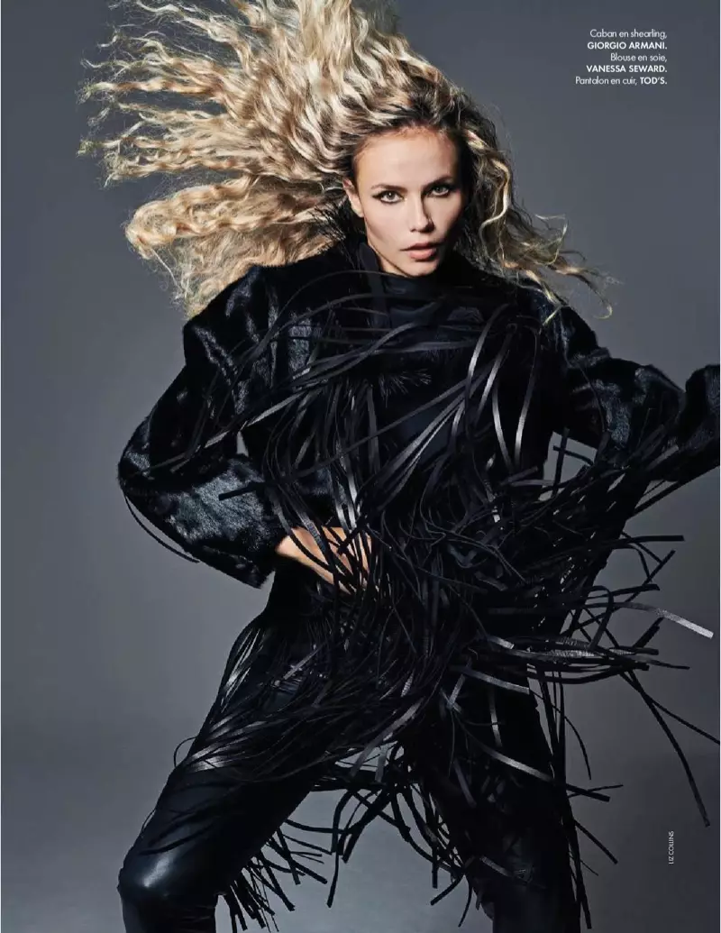 Natasha Poly 为 ELLE France 打造秋季时尚潮流