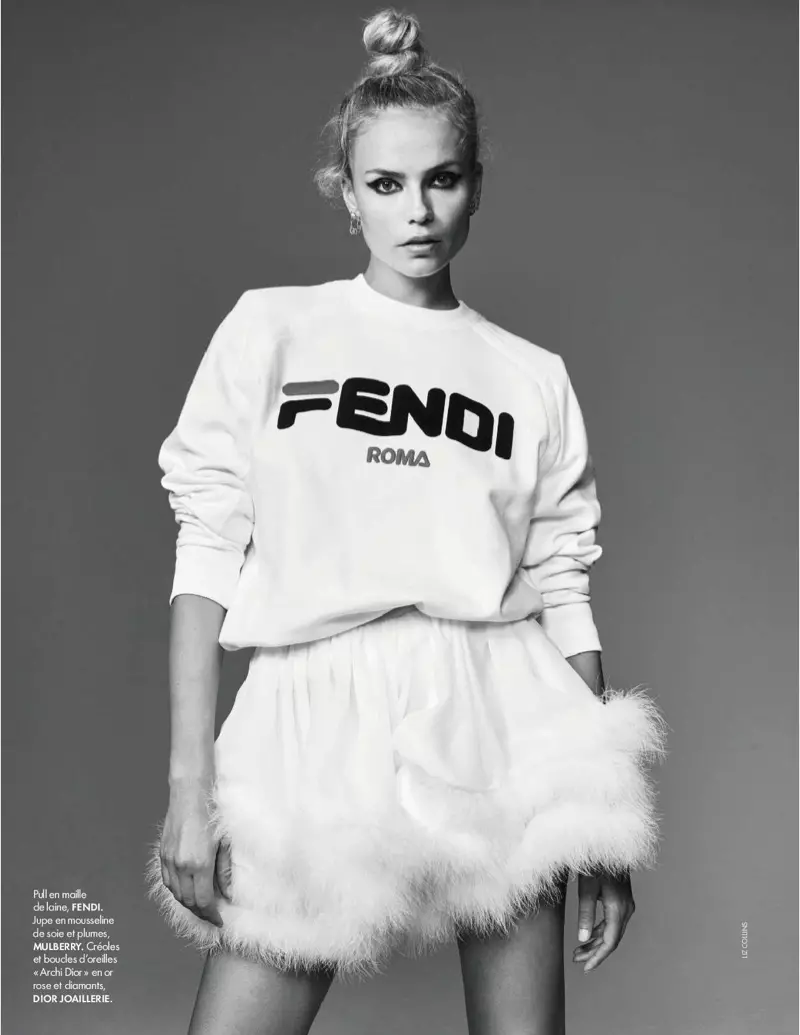 Natasha Poly pristato rudens mados tendencijas ELLE France