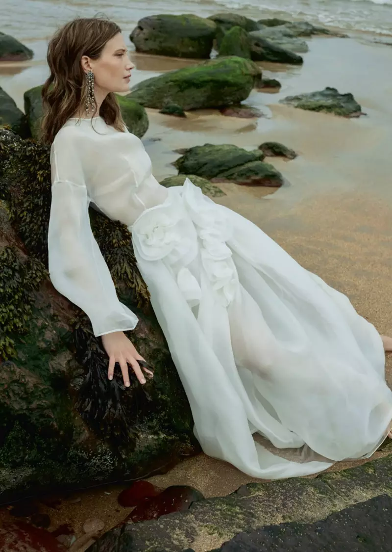 Drake Burnette je morska sirena u Harper's Bazaar UK