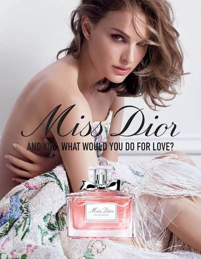 Natalie Portman protagoniza la campaña de la fragancia Miss Dior