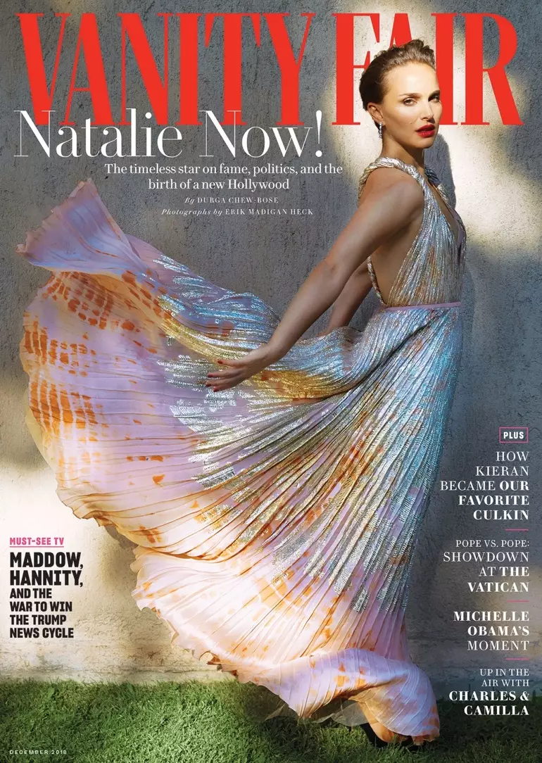 Natalie Portman fuq Vanity Fair ta' Novembru 2018 Qoxra