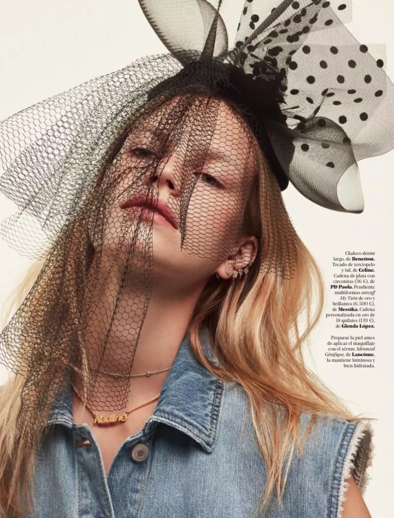 Nadine Leopold huet Glam Headwear fir Yo Dona