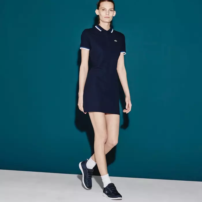 Lacoste Sport Pique Polo ჩოგბურთის კაბა