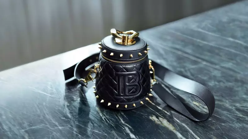 E Bléck op d'Balmain x Cara Romeo Bag