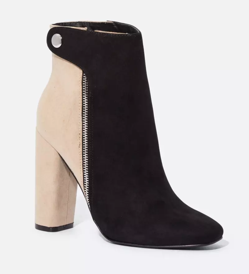 JustFab Yalah Bootie mit seitlichem Reißverschluss 39,95 $