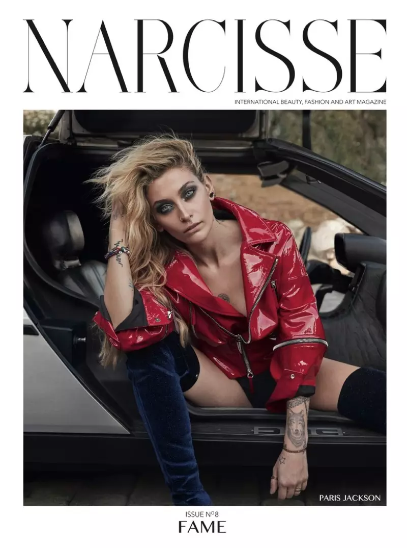 Paris Jackson a la portada del número 8 de la revista Narcisse