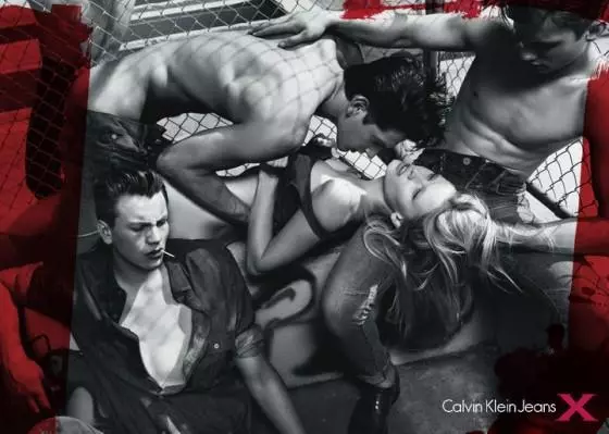 Nel 2010, Lara Stone ha recitato in una campagna pubblicitaria di Calvin Klein che presentava tre modelli maschi semi vestiti fotografati da Mert & Marcus. Molti hanno ritenuto che l'immagine suggerisse violenza e stupro. L'annuncio è stato bandito dai cartelloni pubblicitari in Australia.