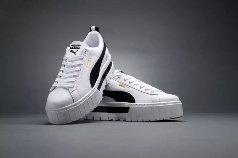 PUMA Mayze sneaker i hvid.