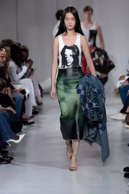 Calvin Klein Meunang Sinématik pikeun Spring 2018