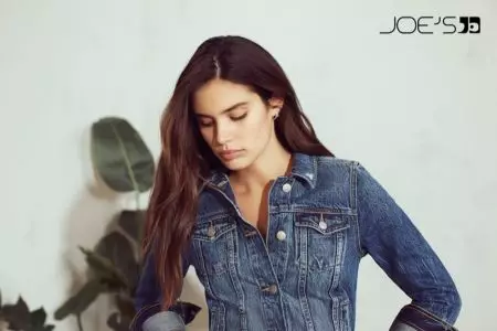 Sara Sampaio di Kampanyaya Joe's Jeans Fall 2019 de Rehet dibe