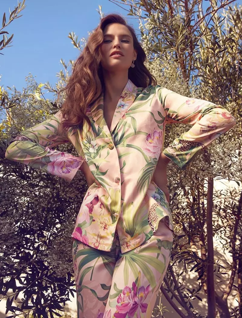 Yamamay Tropical Garden pijama to'plami.