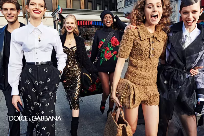 Dolce & Gabbana wanachukua mikoba ya Milan na kampeni ya msimu wa 2020.