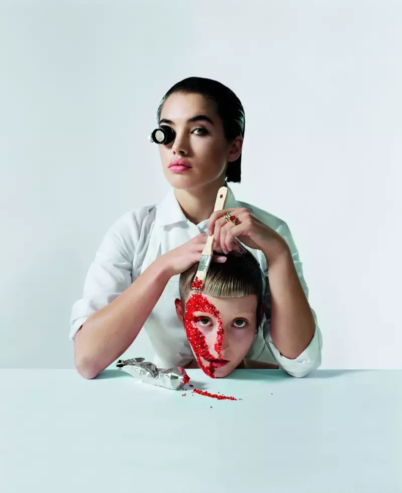 Isamaya Ffrench, Swarovski'nin sonbahar 2016 kampanyasında başrolde