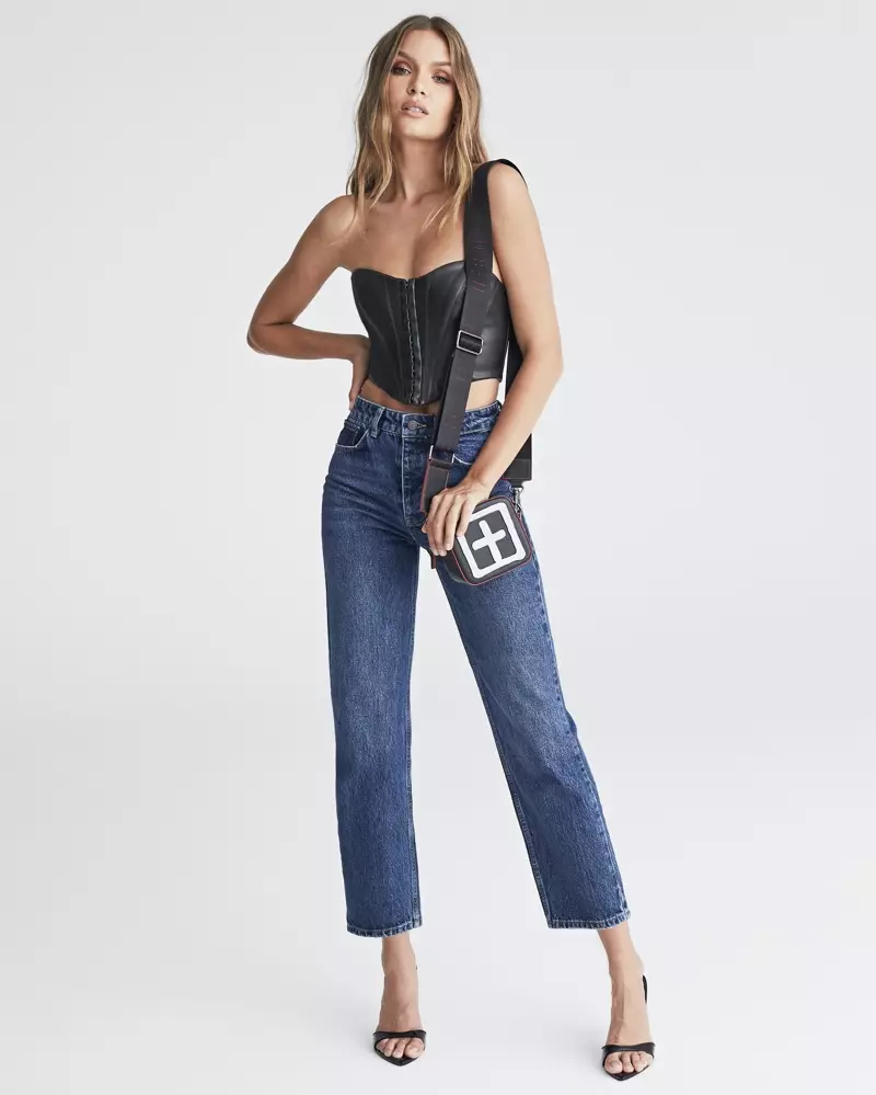 Eshaya i-pose, u-Josephine Skriver fronts Ksubi fall 2021 umkhankaso.