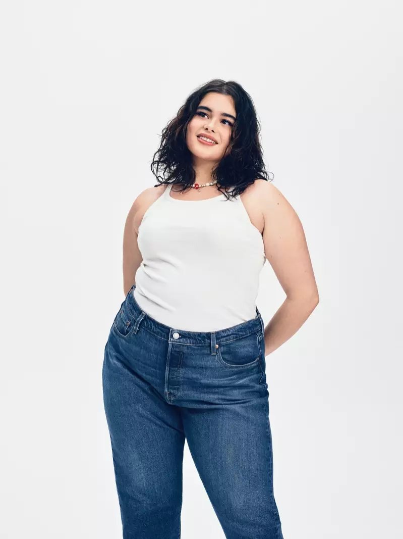 Barbie Ferreira pụtara na mkpọsa nke 501 Original nke Levi.