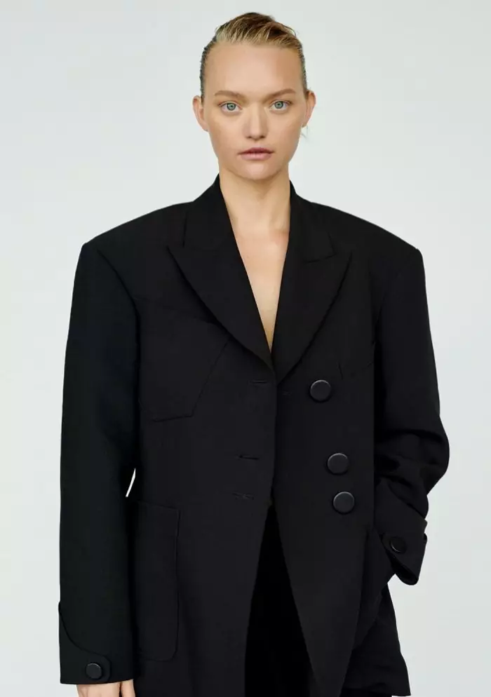 Gemma Ward | Joornaal shuruud la'aan ah | Tifaftirka Fashion Suiting