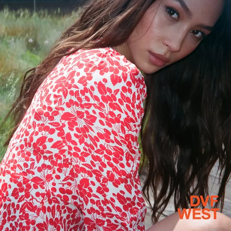 Et billede fra DVF Vests sommer 2018 reklamekampagne