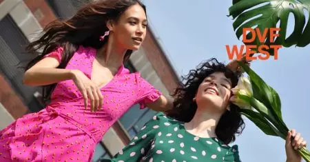 DVF West trae estilo soleado á campaña do verán '18