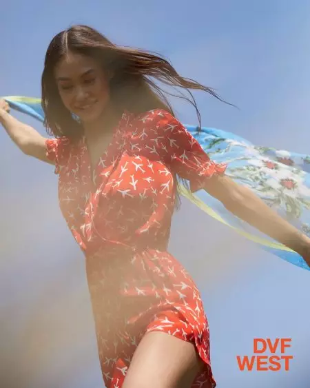 DVF West trae estilo soleado á campaña do verán '18