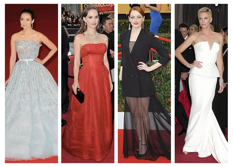 Vestidos Dior: Dior Celebrity Red Carpet Style