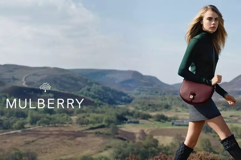 عکس های کمپین تبلیغاتی پاییز 2014 Mulberry