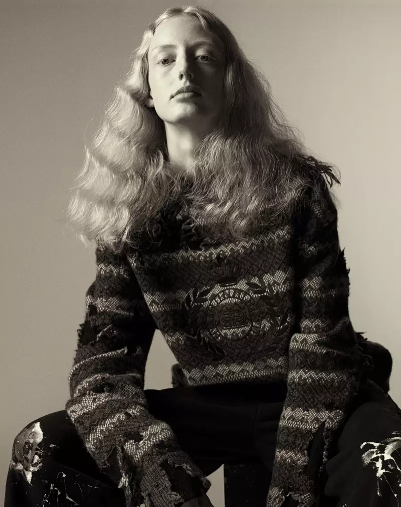 Miriam, Louise, Awar, Laura Posen Chic Knits para WSJ. Revista