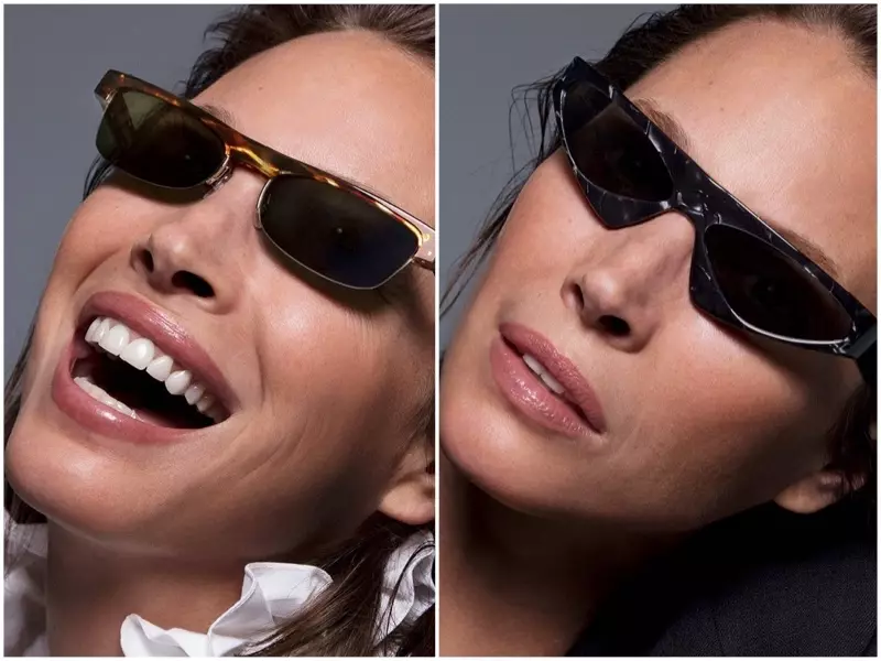 Christy Turlington Alain Mikli x Alexandre Vauthier Sunglasses Campaign