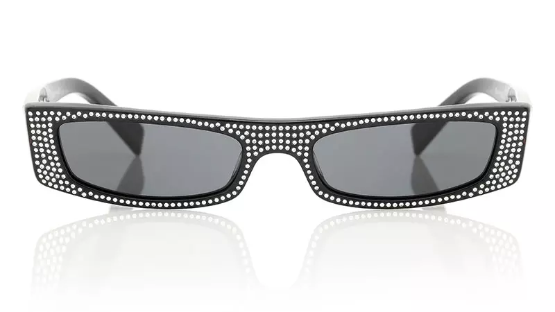 Alain Mikli x Alexandre Vauthier Edwidge Sunglasses with Crystals $433