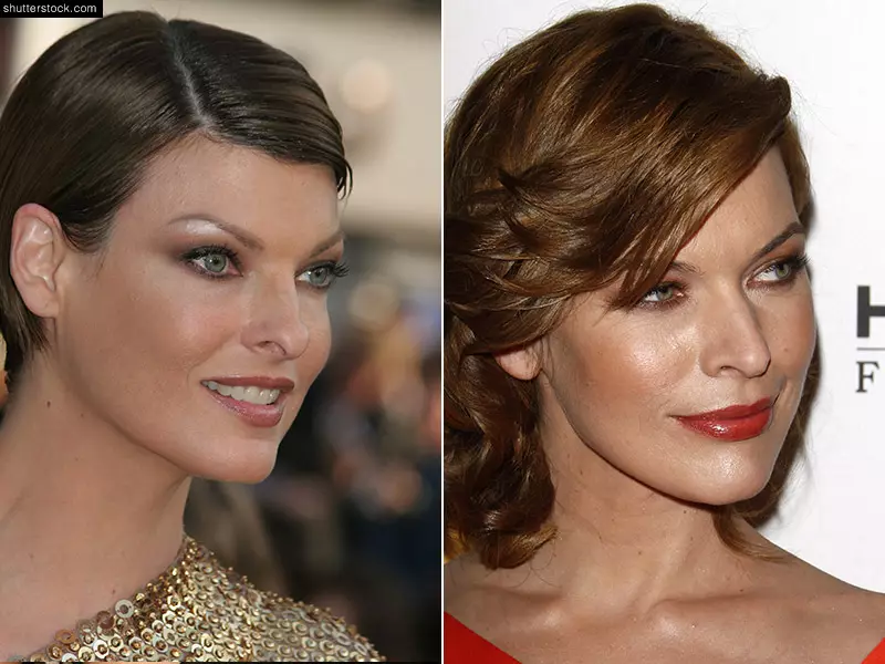 Milla Jovovich (R) začala svoju kariéru ako modelka v 90. rokoch a neskôr sa stala úspešnou herečkou, zatiaľ čo Linda Evangelista (L) je pôvodnou supermodelkou. Každá z klasických funkcií páru má podobnosti. Foto: cinemafestival / Helga Esteb / Shutterstock.com