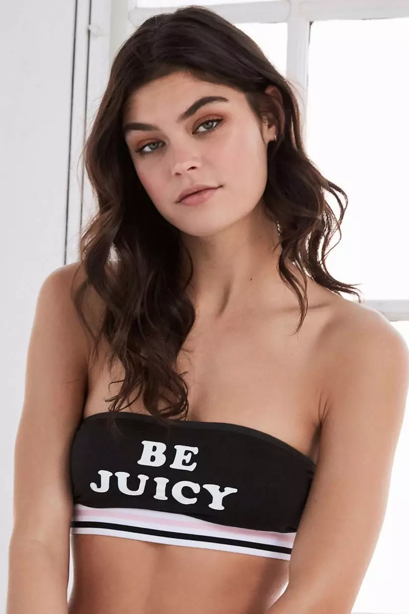 I-Juicy Couture x i-Urban Outfitters ye-Cotton Tube Bra