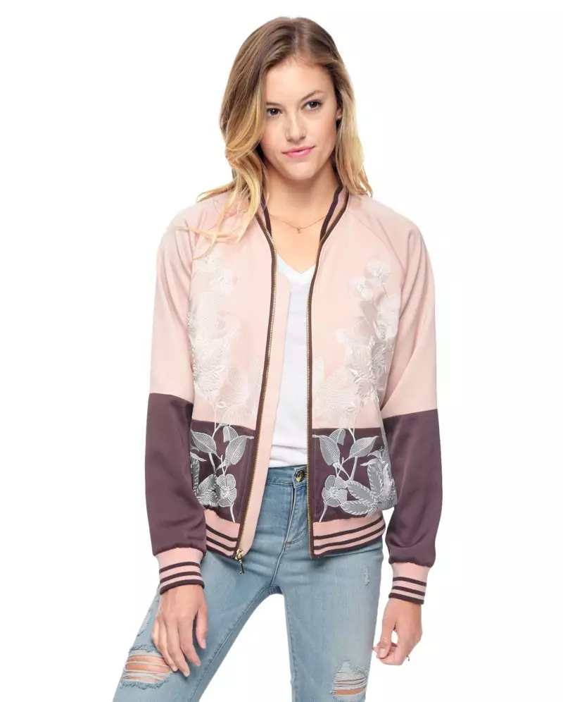 Juicy Couture Stockholm Floral Embellished Jaket