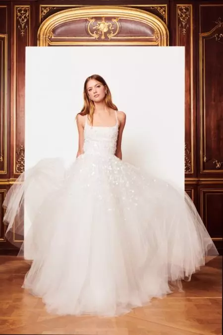 Ragrag Oscar de la Renta 2018 Dresses bridal anu saluareun ngalamun