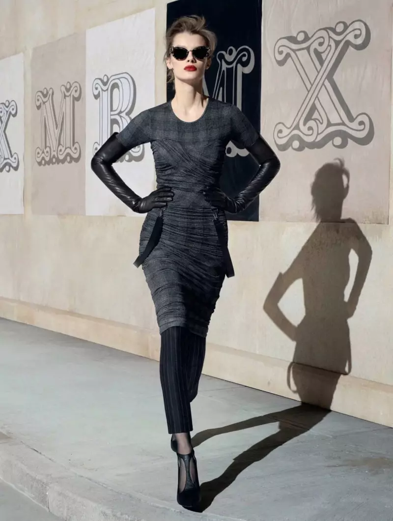 Setšoantšo se tsoang letšolong la papatso la Max Mara Fall 2018