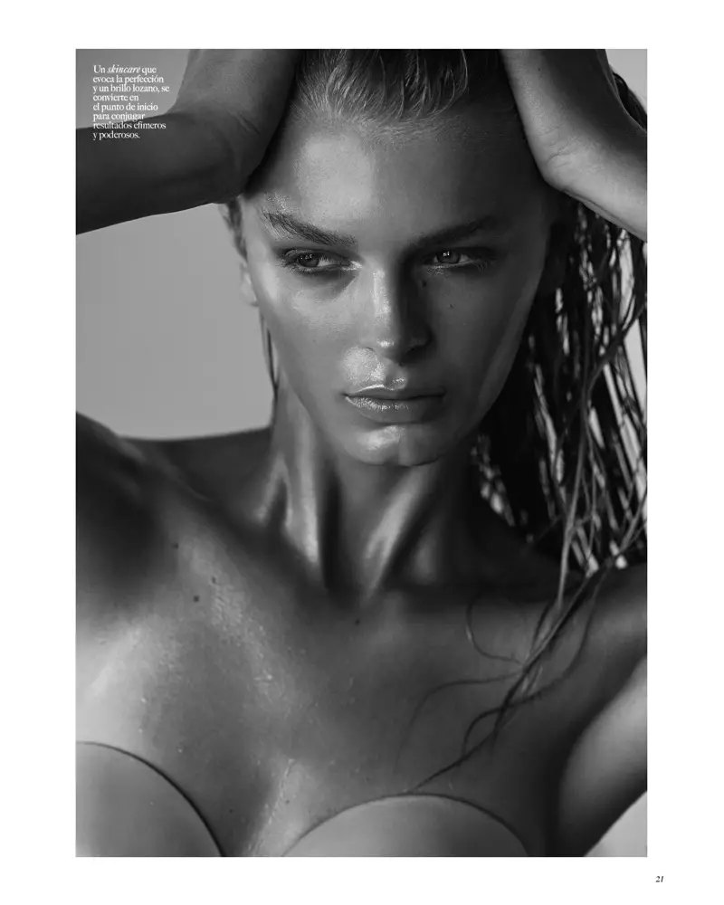 Kylie Vonnahme får sin närbild för Vogue Mexico Beauty