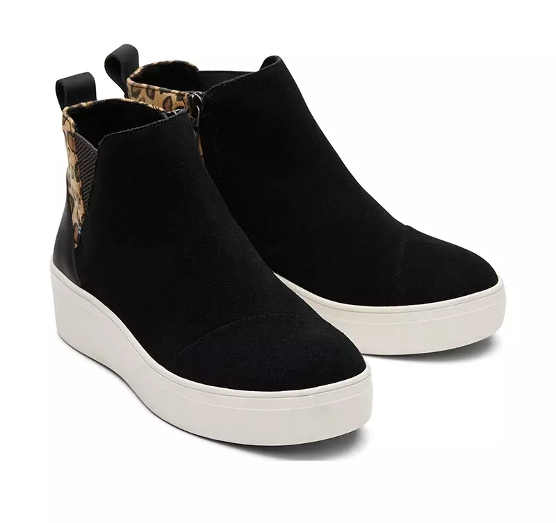 Toms Chelsea Wedge Sneaker Boot $62,96