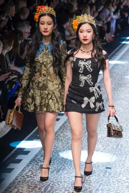 Dolce & Gabbana inaugure une nouvelle renaissance pour l'automne 2017