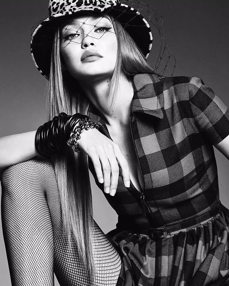 Gigi Hadid พลิกปัจจัย Glam สำหรับ Vogue Brazil