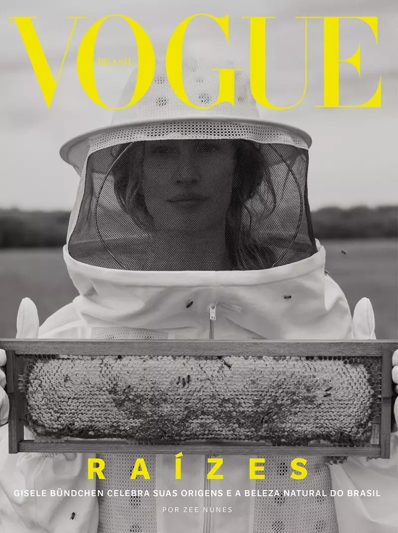 Gisele Bundchen giet werom nei de natuer foar Vogue Brazil