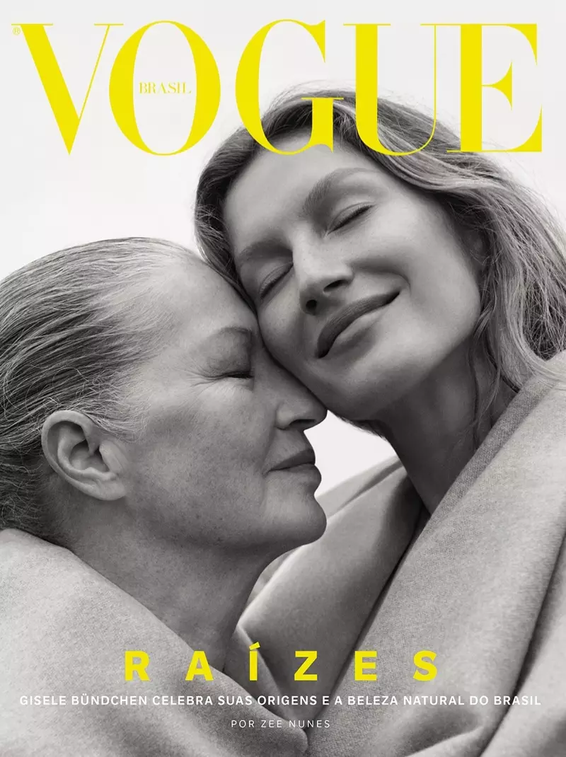 Gisele Bundchen se vrača k naravi za brazilski Vogue