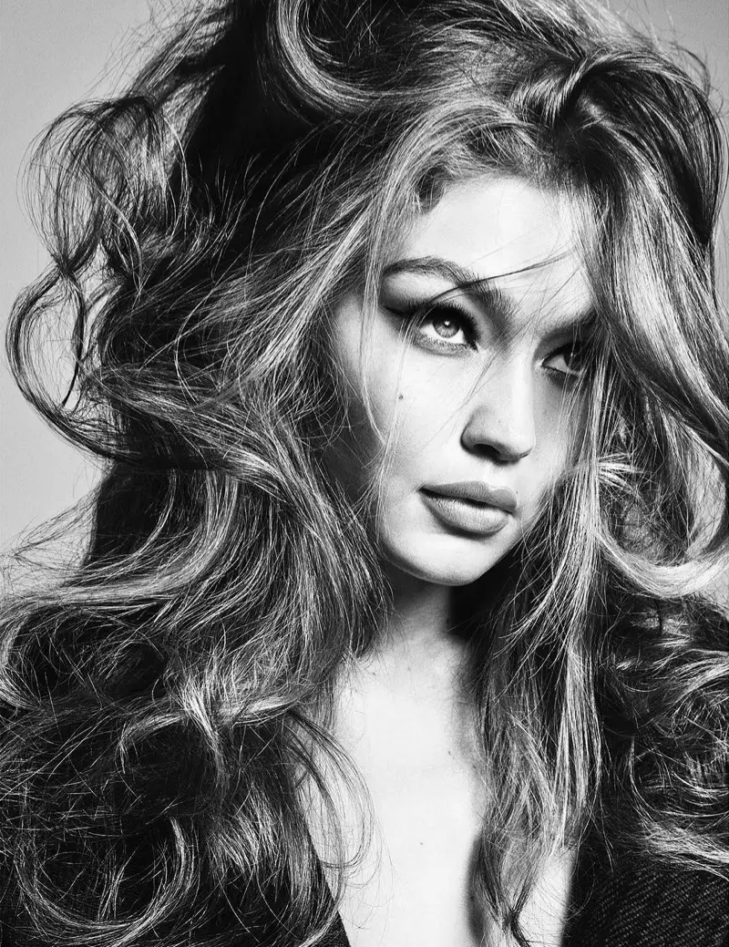 Gigi Hadid Ang mga Modelo sa Rockabilly Style para sa Vogue Brazil