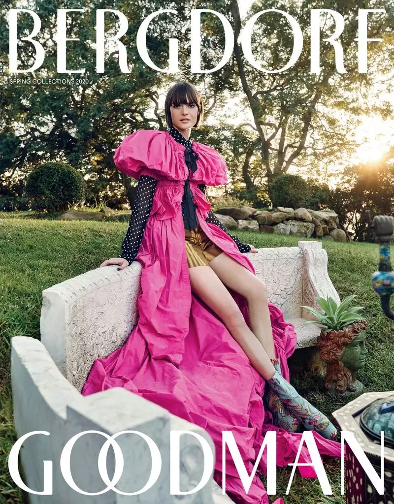 Sam Rollinson Bergdorf Goodman Oge opupu ihe ubi 2020 mkpuchi mkpuchi