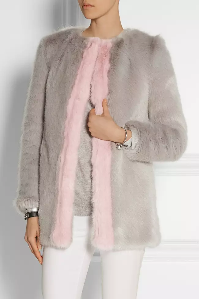 Kirasê Fur Faux Du-Tone Shrimps 'Gloria' bi $950.00 peyda dibe