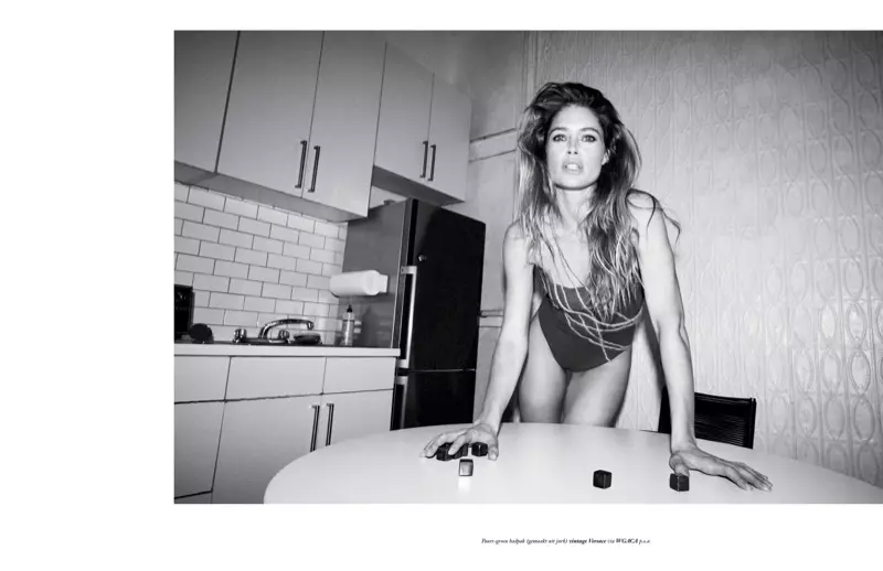 Doutzen Kroes nosi upięte style w Vogue Netherlands