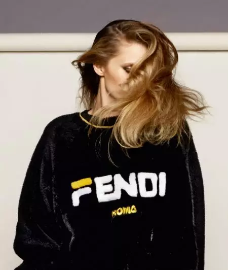 Кампањата на Џиџи Хадид, Adwoa и Abbey Lee Front Fendi есен 2018 година