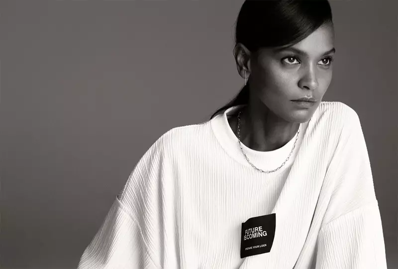 Liya Kebede zetwal nan editoryal Zara Stay Minimal otòn-ivè 2019