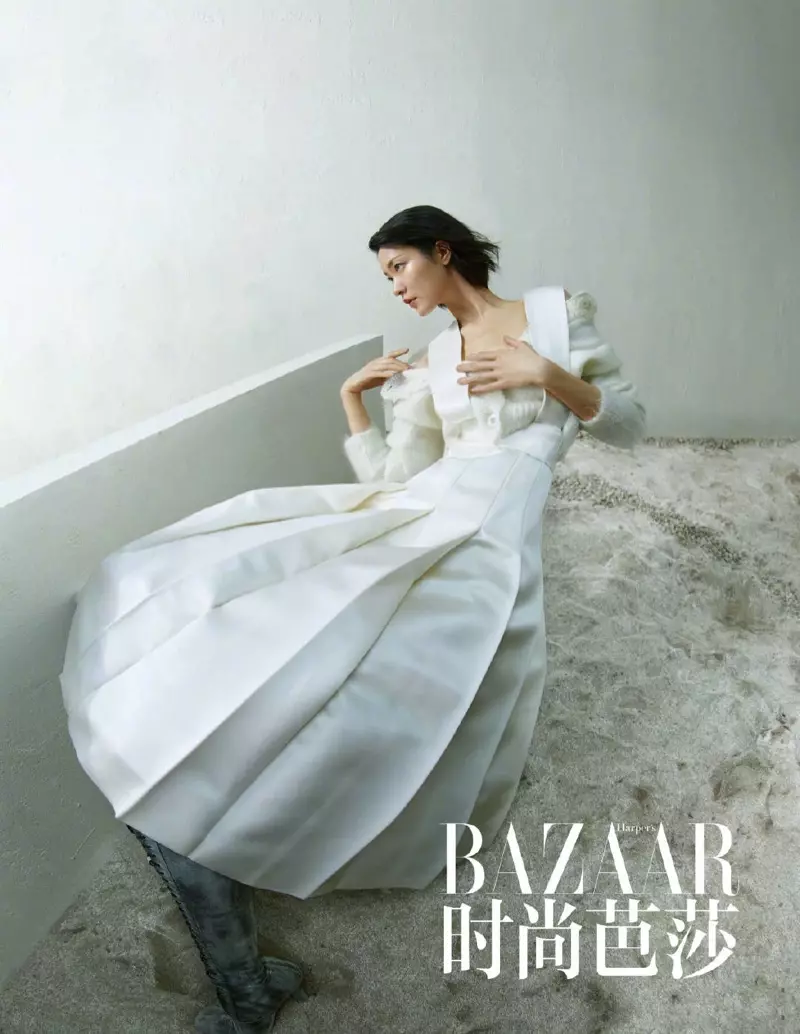 Du Juan hellii Harper's Bazaar China -sivuja