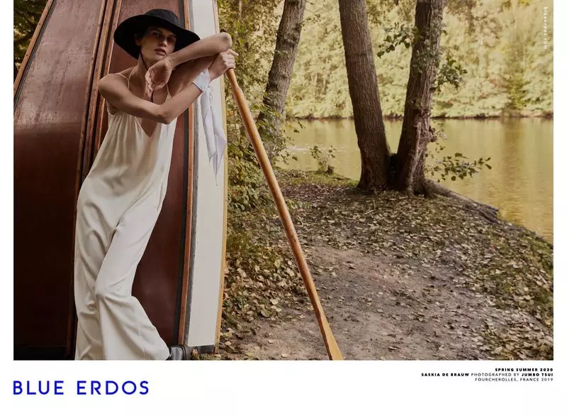 Saskia de Brauw Blue Erdos Spring 2020 Campaign