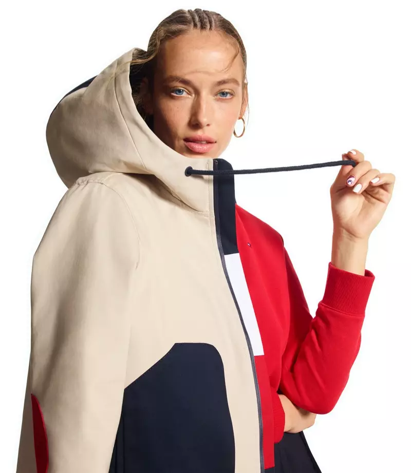 Hannah Ferguson è la protagonista della campagna Tommy Hilfiger Icons primavera-estate 2020