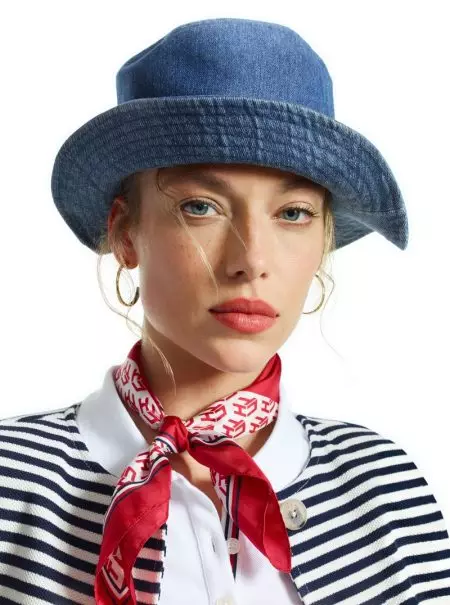 Candice, Winnie & Hannah Front Tommy Hilfiger ไอคอนแคมเปญ Spring 2020