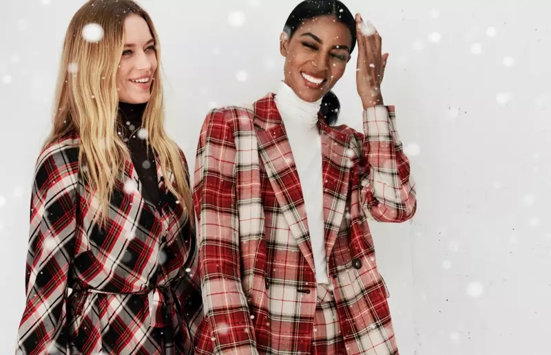 Hannah Ferguson und Maya Haile Samuelsson sind die Stars der Holiday 2019-Kampagne von H&M